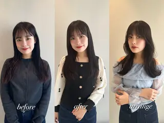 セミロング カラー ✂️似合わせの魔術師 石田一樹✂️のヘアスタイル