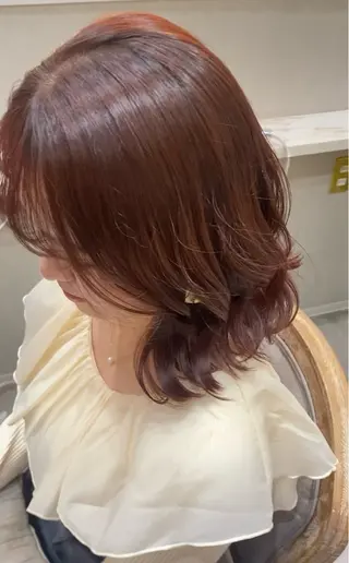 ミディアム color couture みほのヘアスタイル