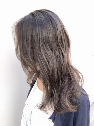 ミディアム カラー THREE所属・THREE 関根大のヘアスタイル