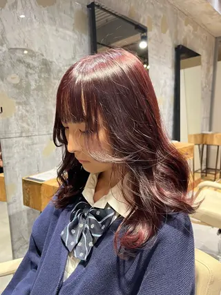カラー 相宮 優羽のヘアスタイル