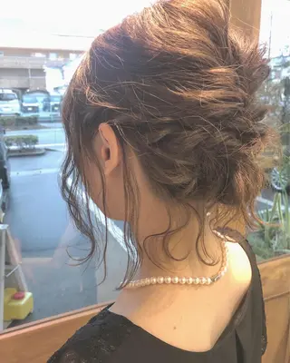 ヘアアレンジ glad hairのヘアスタイル