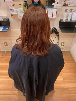 ミディアム カラー okuda yuukiのヘアスタイル