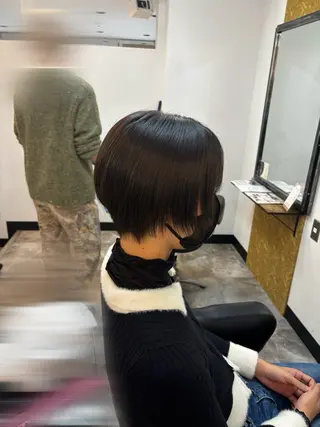 ショート カットモデル無料 🌙 松本のヘアスタイル
