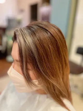 ロング biss所属・真 帆のヘアスタイル