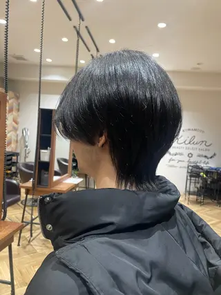 メンズ キルンサンピアン所属・ナチュラルカラー 児玉優香のヘアスタイル