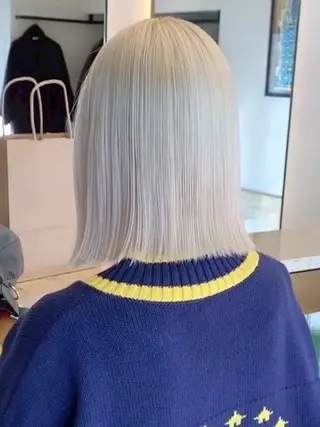 ミディアム カラー LYLICK所属・ケアブリーチ特化 same 🦈のヘアスタイル