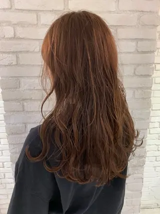 ロング カラー パーマ ヘアアレンジ レイヤー＆カラー 人気美容師倉崎涼のヘアスタイル