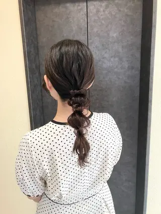 ヘアアレンジ Mila Makiのヘアスタイル