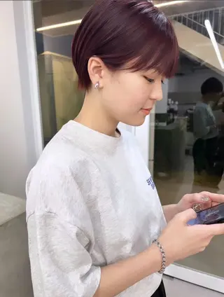 ショート 田中 叶太のヘアスタイル