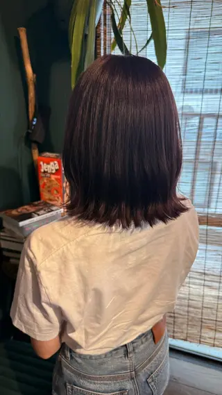 ミディアム カラー vivre libre所属・仲村 真里奈のヘアスタイル