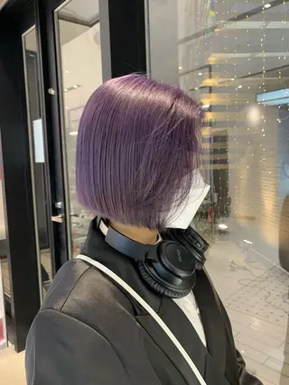 ショート keen吉祥寺所属・🎀ハイトーンカラー ☆彡SAYAのヘアスタイル