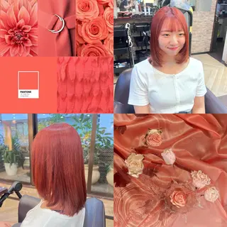 ミディアム カラー パーマご相談ください 楓(かえで)🦋のヘアスタイル