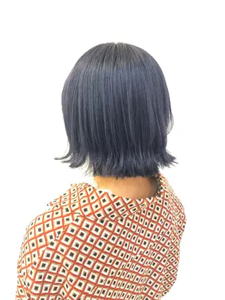 ショート カラー 美髪改善・ストレート 🌿エクステ/カンジのヘアスタイル