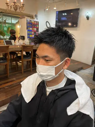 メンズ 韓国ヘア🫧艶カラー 🫧髪質改善/オオヤのヘアスタイル