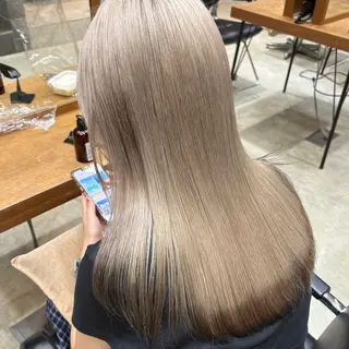 ロング カラー 🥀ツヤハイトーン /hinata✞✟のヘアスタイル
