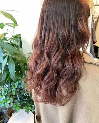 ロング カラー パーマ OVER→三軒茶屋 /縮毛矯正・髪質改善のヘアスタイル