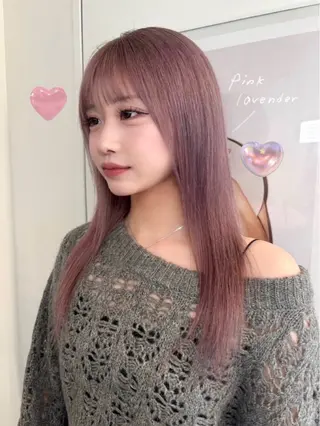 ロング カラー rizu　/ ボブ /中明度カラー🥨のヘアスタイル