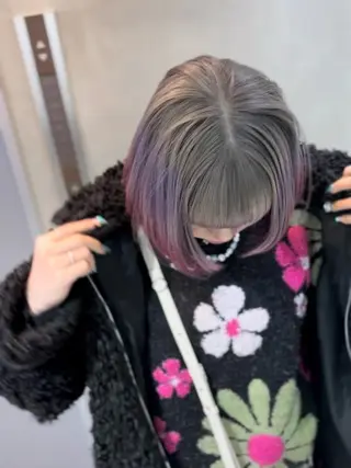 ミディアム ルーツカラー/ デザインカラー/井川のヘアスタイル