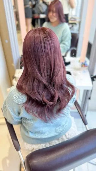 カラー Beleza scelto所属・原宿/ハイトーン/ みずは🎀のヘアスタイル