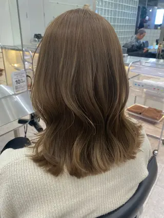 ミディアム カラー ワンカラー募集中!/ Riku🪴のヘアスタイル