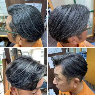 カラー メンズ katae sayoriのヘアスタイル