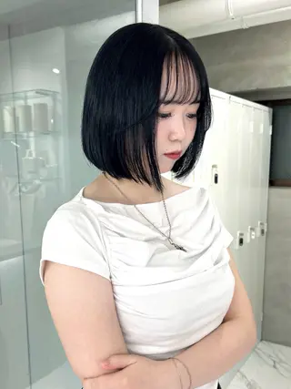 カラー shizuna/天神 /メンズ/ボブのヘアスタイル