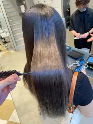 ロング Kou所属・💜髪質改善美髪💜 星野清光のヘアスタイル