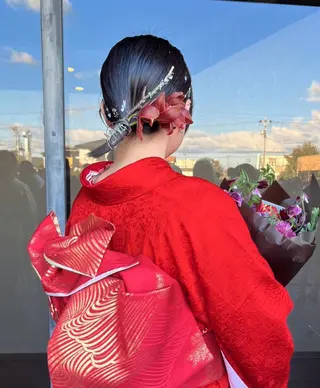 ショート ヘアアレンジ 名古屋栄/ブリーチ/ ボブ🧃木下桃嘉のヘアスタイル