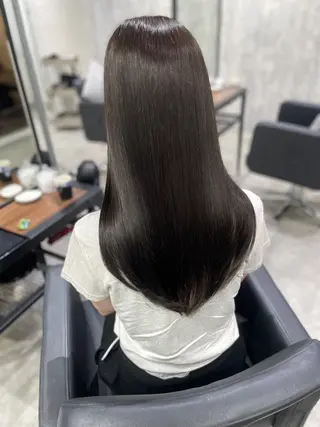 ロング 杉野友彦/髪質改善 Zina博多店店長のヘアスタイル