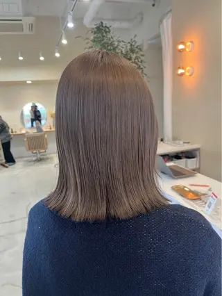 ミディアム 山口 愛結のヘアスタイル