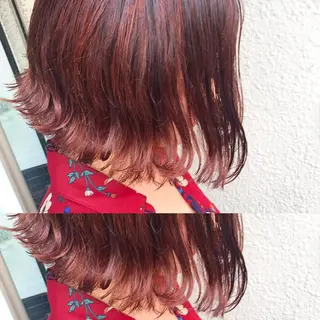 ミディアム カラー パーマ ヘアアレンジ 🫧代表/新宿駅近/ 限定価格🫧田辺貴裕のヘアスタイル