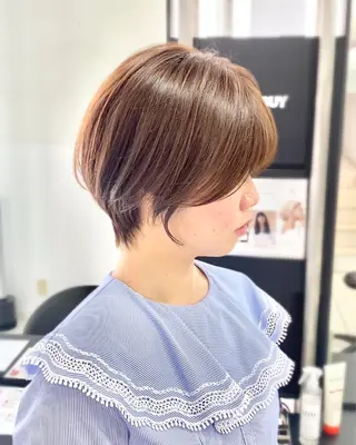 ショート 加藤 真介のヘアスタイル