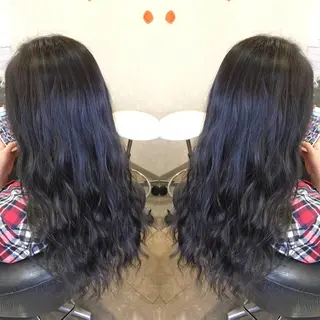 ロング カラー 💓シールエクステ ルミエールのヘアスタイル