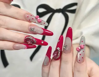 ネイル By moonネイル 🌷ワンホン/韓国風のネイルデザイン