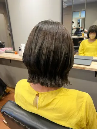 ミディアム 筒井 璃音のヘアスタイル