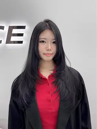 ロング GO TODAY 原宿Verno店所属・韓国系支持率No.1 レイヤー特化/きょうのヘアスタイル