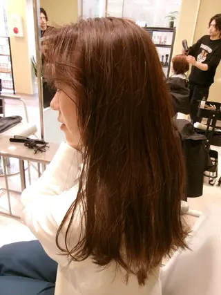 セミロング ニワ/レイヤーカット /透明感カラー💎のヘアスタイル