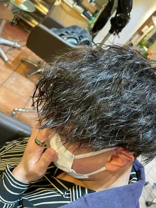 パーマ メンズ 🌸髪質改善🌸 Shuhei🗝♠のヘアスタイル
