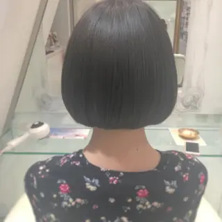 ショート カラー パーマ 藤井 廉のヘアスタイル