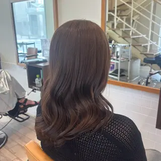 ミディアム カラー RISAKO🏁 ボブ/ショートのヘアスタイル