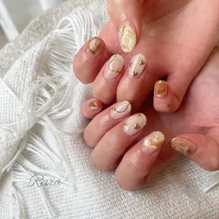 ネイル revia所属・ERI Nailistのネイルデザイン