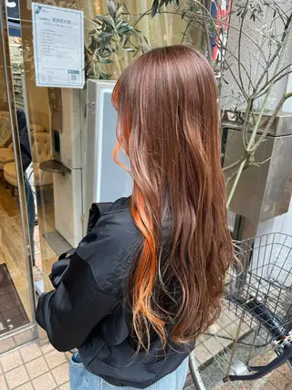 カラー 【eight宿河原】 すぎもとはづきのヘアスタイル