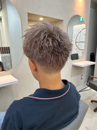 ショート カラー メンズ 木下 健心のヘアスタイル