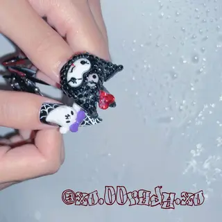 セミロング カラー ヘアアレンジ メンズ キッズ ネイル マツエク・マツパ ⛓Miyu ⛓のネイルデザイン