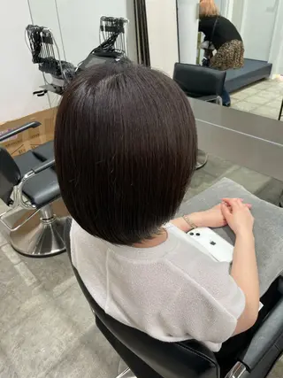 ミディアム an🦋ショートボブ 【東日本橋】のヘアスタイル