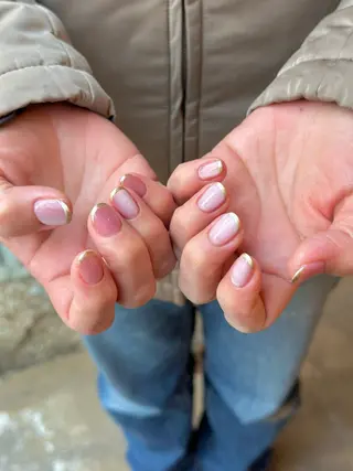 ネイル シモダ カスミ 🦀 @ksm_smdのネイルデザイン