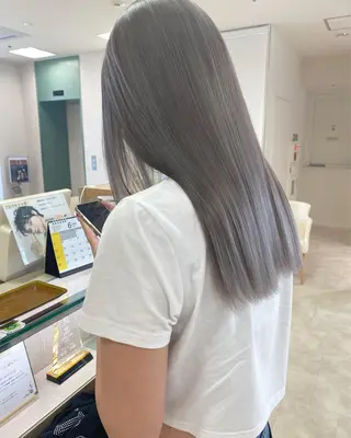 ロング カラー レイヤー/ウルフ🤎 mayo.のヘアスタイル