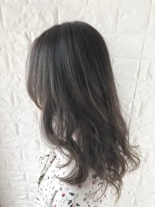 セミロング 縮毛矯正/髪質改善 主税巧一のヘアスタイル