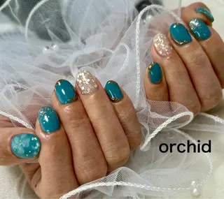 ネイル orchid ♡オーキッドのネイルデザイン