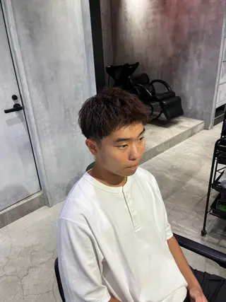 ショート メンズ 🔥特殊パーマ🔥 歩夢のヘアスタイル